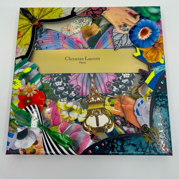 NEW Christian Lacroix Frivolites Fan Diecut Boxed Notecards - Picture 1 of 2